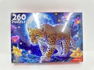 ПАЗЛЫ 260 элементов. ЛУННЫЙ ЛЕОПАРД (арт.Ф260-7613) ПАЗЛЫ 260 элементов. ЛУННЫЙ ЛЕОПАРД (арт.Ф260-7613)