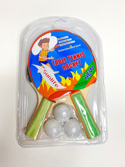 ракетка и 3 шара