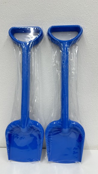 00. ЛОПАТА БОЛЬШАЯ СИНЯЯ (в инд-й упаковке) (41 см) (Арт. И-4284) кратно 78